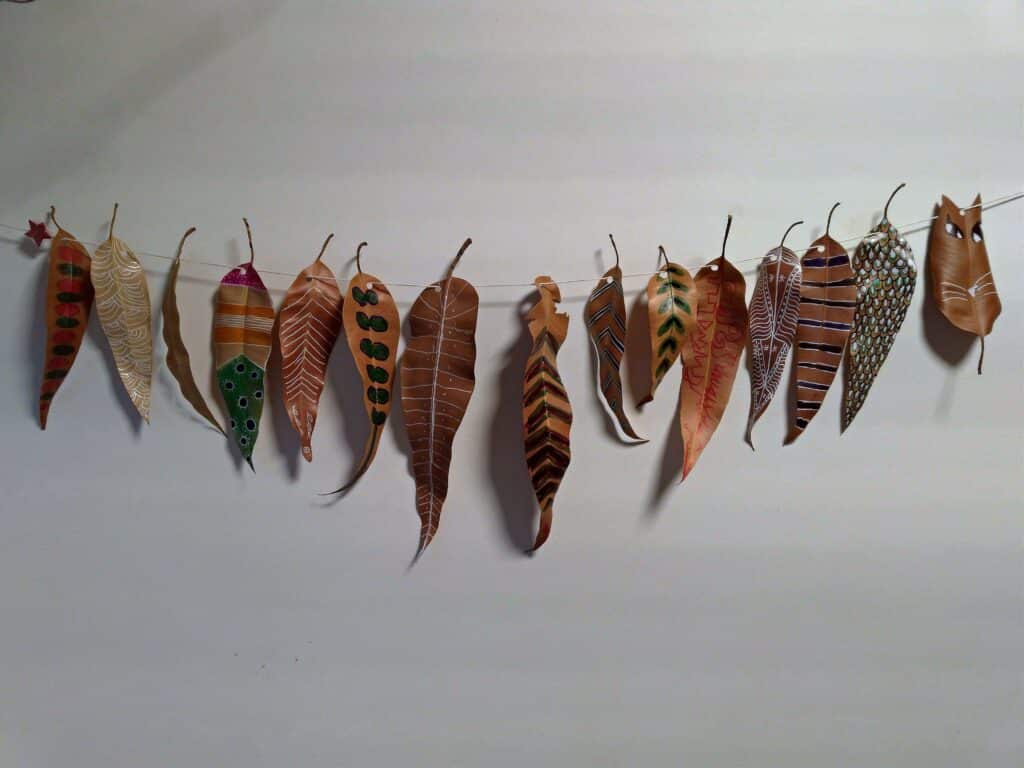 leaf garland